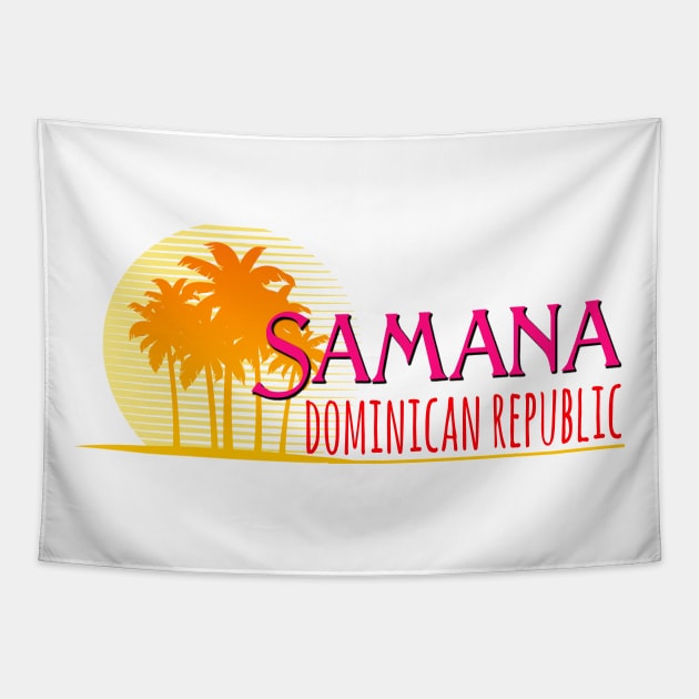 Life's a Beach: Samana, Dominican Republic Tapestry by Naves