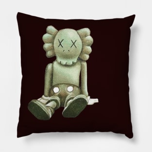 Kaws xx Kaws canvas Pillow