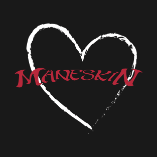 Maneskin in white heart T-Shirt