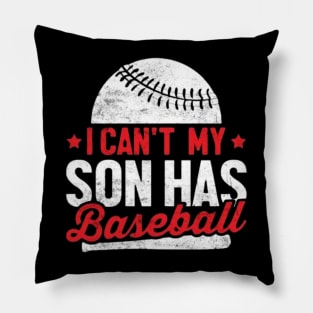 Baseball mom apparel son Pillow