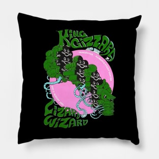 King gizzard and the lizard wizard t-shirt Pillow