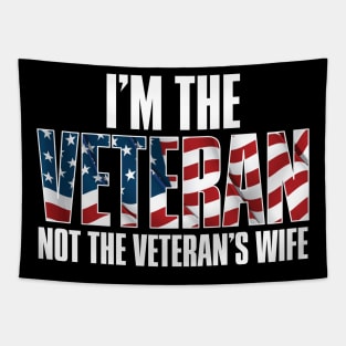 I Am the Veteran Tapestry