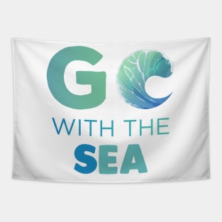 Go with the Sea Gift Tapestry