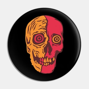 skull head Pin