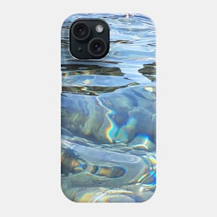 Sea surface water texture Phone Case