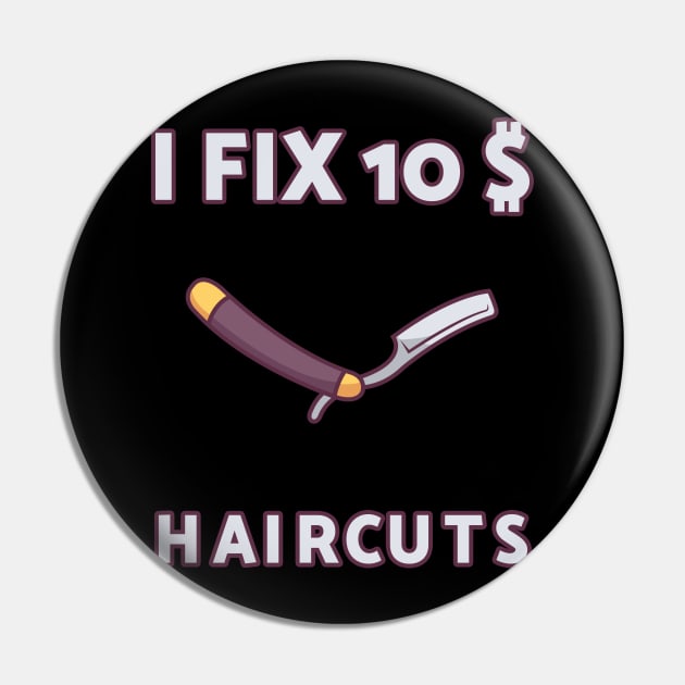 i fix 10 dollar haircuts hairstylist gift hair dresser Pin by skaterly