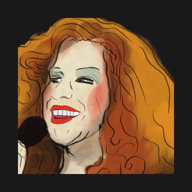 Bette Midler by Lydia Westerman