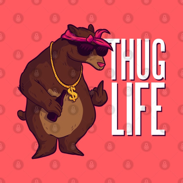 BEAR THUG LIFE by madeinchorley