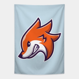 Fox Esport Mascot Tapestry