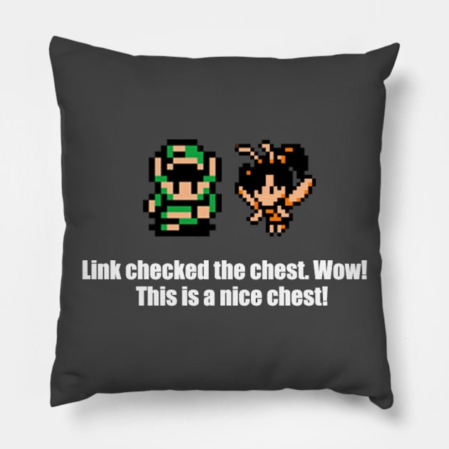 Nice Chest Pillow by retropixel