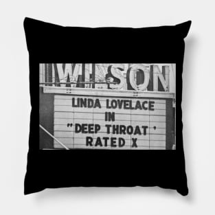 Wilson Theater Marquee X Pillow