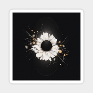 Galaxy Flowers Magnet