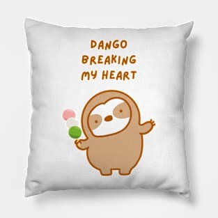 Don’t Go Breaking My Heart Dango Sloth Pillow