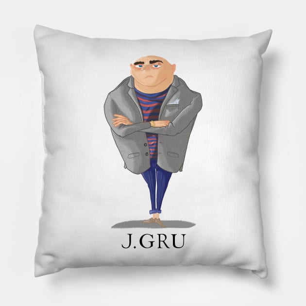 J.Gru Pillow by mattlassen