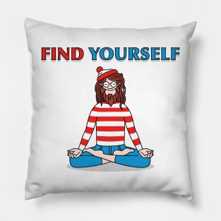 Find Yourself You Wally Pillow