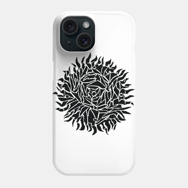 Black hole sun Phone Case by Ugababa