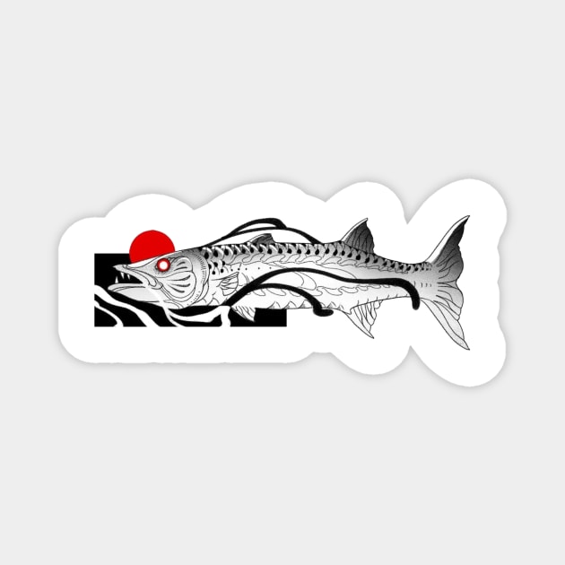 Barracuda Magnet by i want money