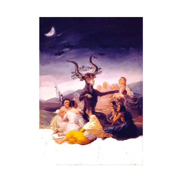 Francisco De Goya witches sabbath by indusdreaming