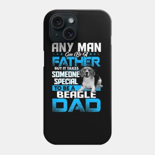 Beagle Dad Lovers Fathers Day Phone Case