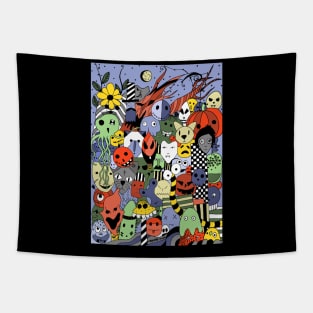Monsters Tapestry