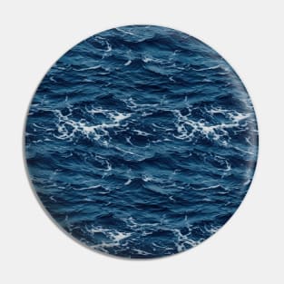 Midnight Serenade: Photorealistic Ocean Whispers Pin