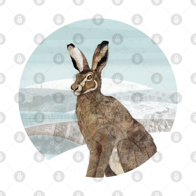 Winter Hare by KatherineBlowerDesigns