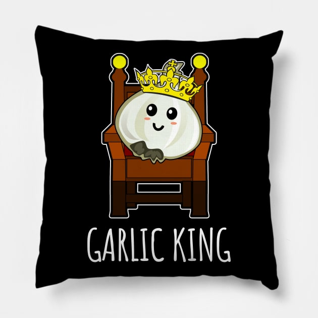 Garlic King Pillow by LunaMay