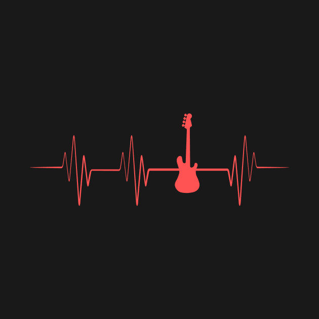 Guitar Player Heartbeat by yeoys