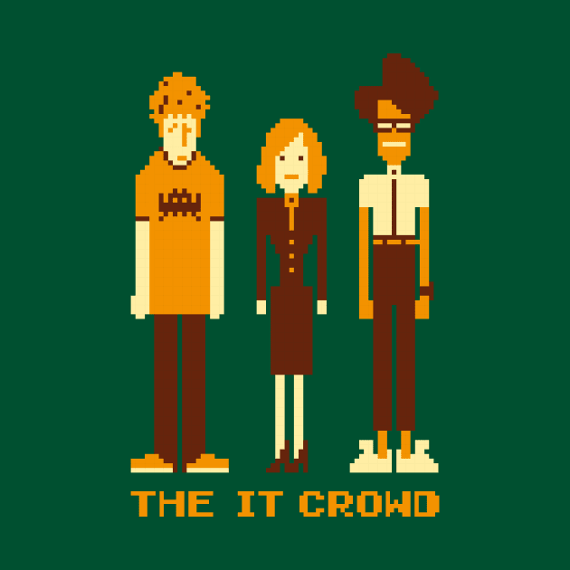 Retro Pixel - The IT Crowd by KYi