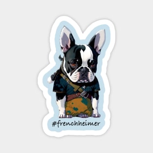 Samurai Frenchie Magnet