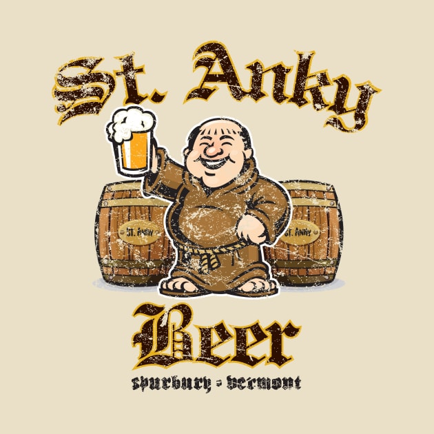 St. Anky Beer by MindsparkCreative