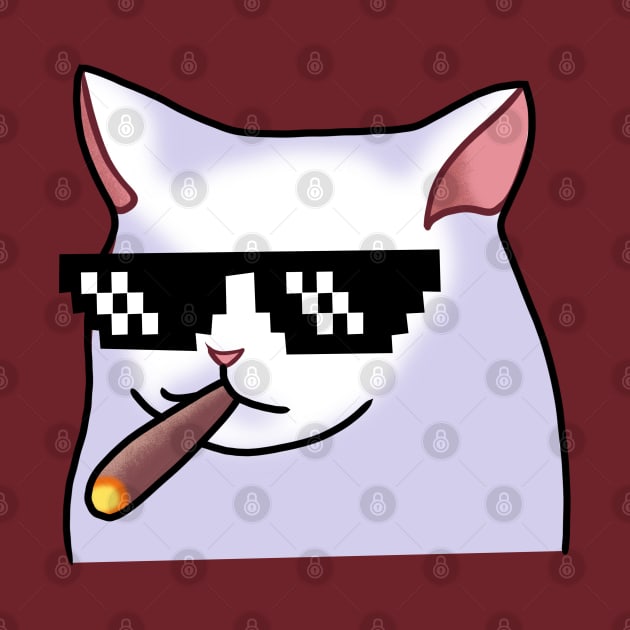 Cat Thug Life by xyzstudio