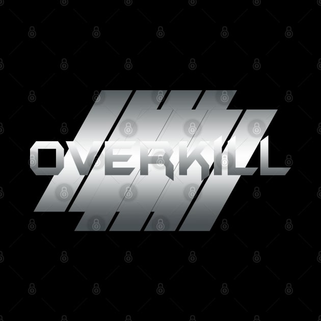 Metallic Illustration Overkill by theStickMan_Official
