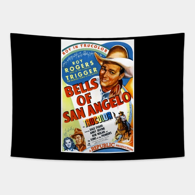 Bells of San Angelo (1947) Tapestry by Scum & Villainy