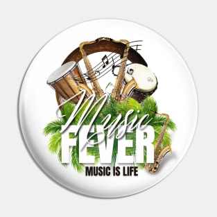 Music is life Pin