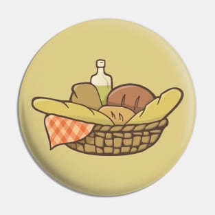 Basket of Artisan Breads Pin