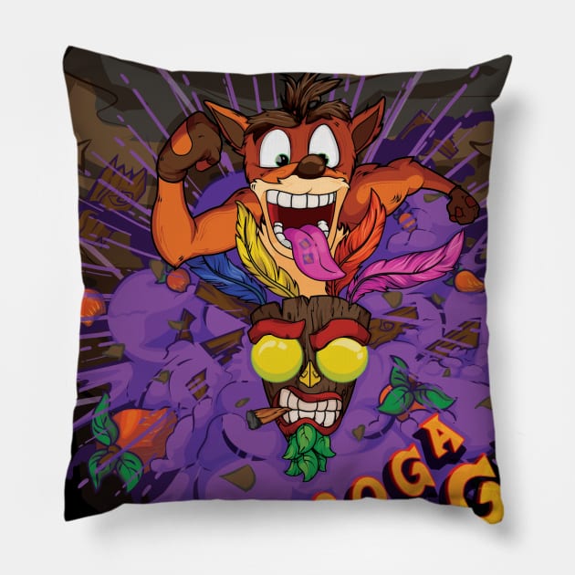 Ooga Booga Pillow by Alicorns_and_Devilhorns