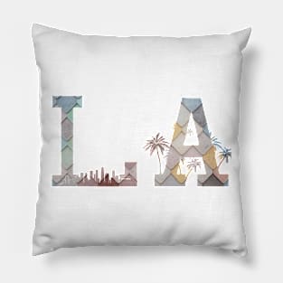 Los Angeles California Pillow