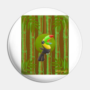 Squawking Toucan! Pin