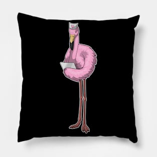 Flamingo Nurse Note Pillow