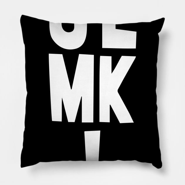 Persona 5 Futaba Sakura JL MK! Pillow by aniwear