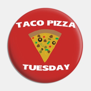 Taco Pizza Tuesday Pin