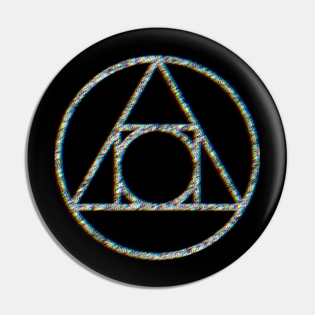 Philosophers stone Pin by Crept Designs