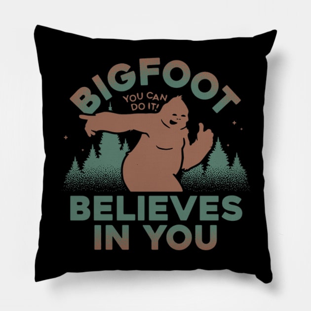 You can do it believes in you Pillow by joshsmith