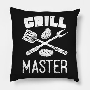 Grill Master BBQ Summer Cookout Pillow