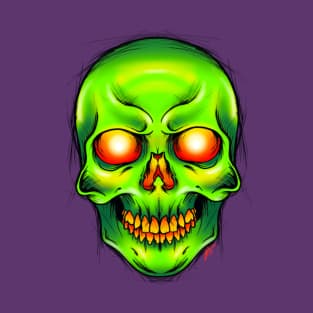 Green skull T-Shirt