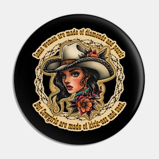 Modern Cowgirl Sassy Vibes Rodeo Queen Pin