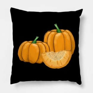 Vintage halloween pumpkins Pillow