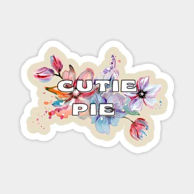 Cutie Pie Magnet by Art By Bear