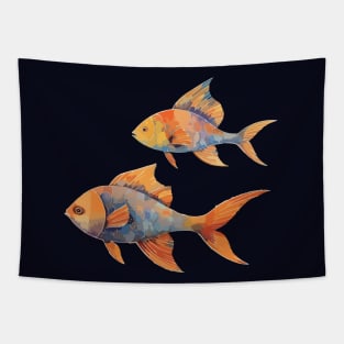 Zodiac Pisces Tapestry